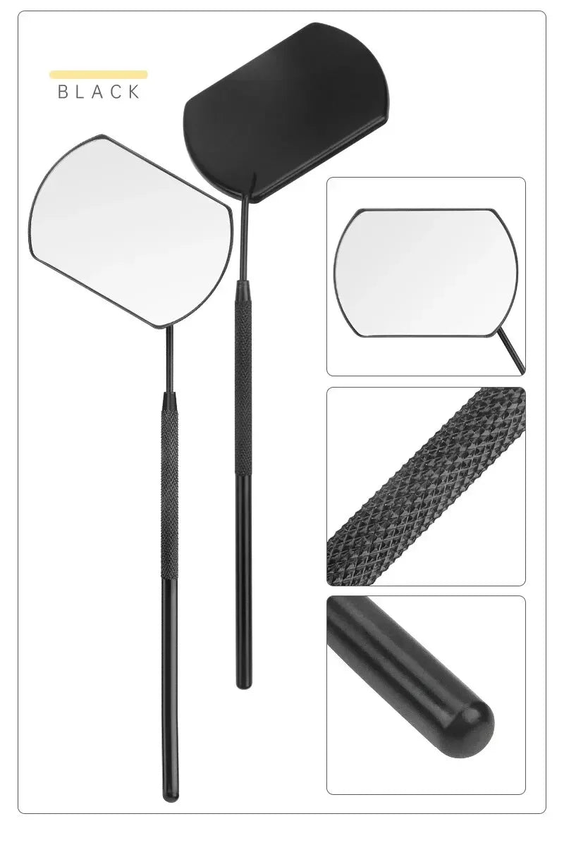 Lash Extension Mirror - Stainless Steel Eyelash Check Tool