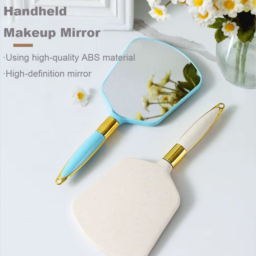Handheld Vanity Mirror - Vintage Makeup Mirror with Handle – image 4