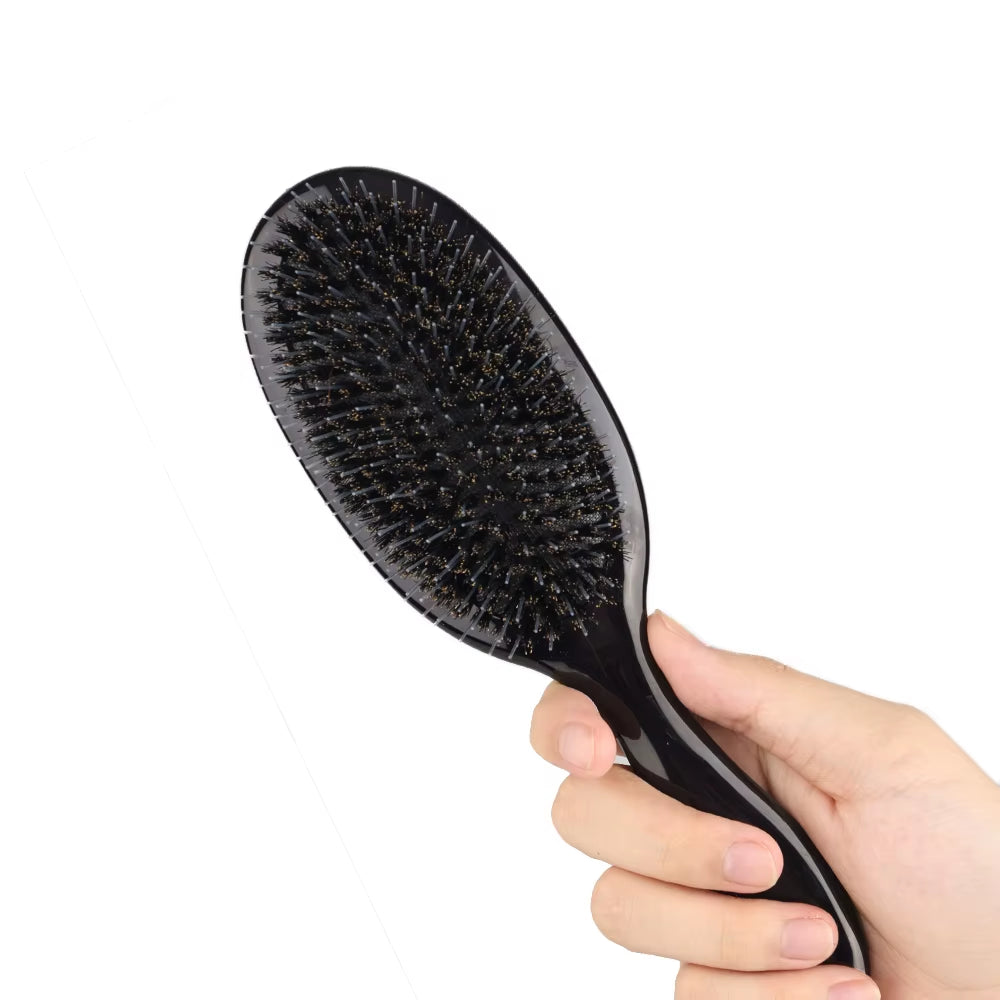 Boar Bristle Massage Hair Brush – image 8