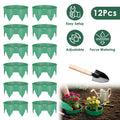 Plant Grow Rings 10 in - Adjustable Deep Watering Plant Guards Set