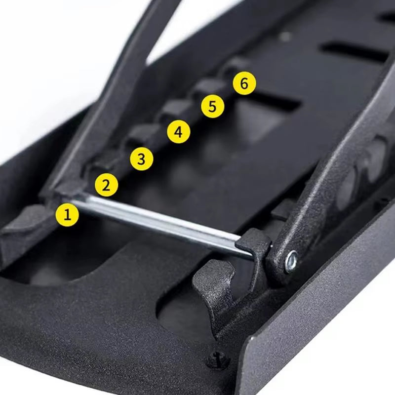 Foldable Pedicure Foot Rest Stand with 6 Height Settings – image 3