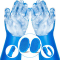 Dog Bath Grooming Kit – 6 Pcs Gloves, Brushes & Finger Brushes
