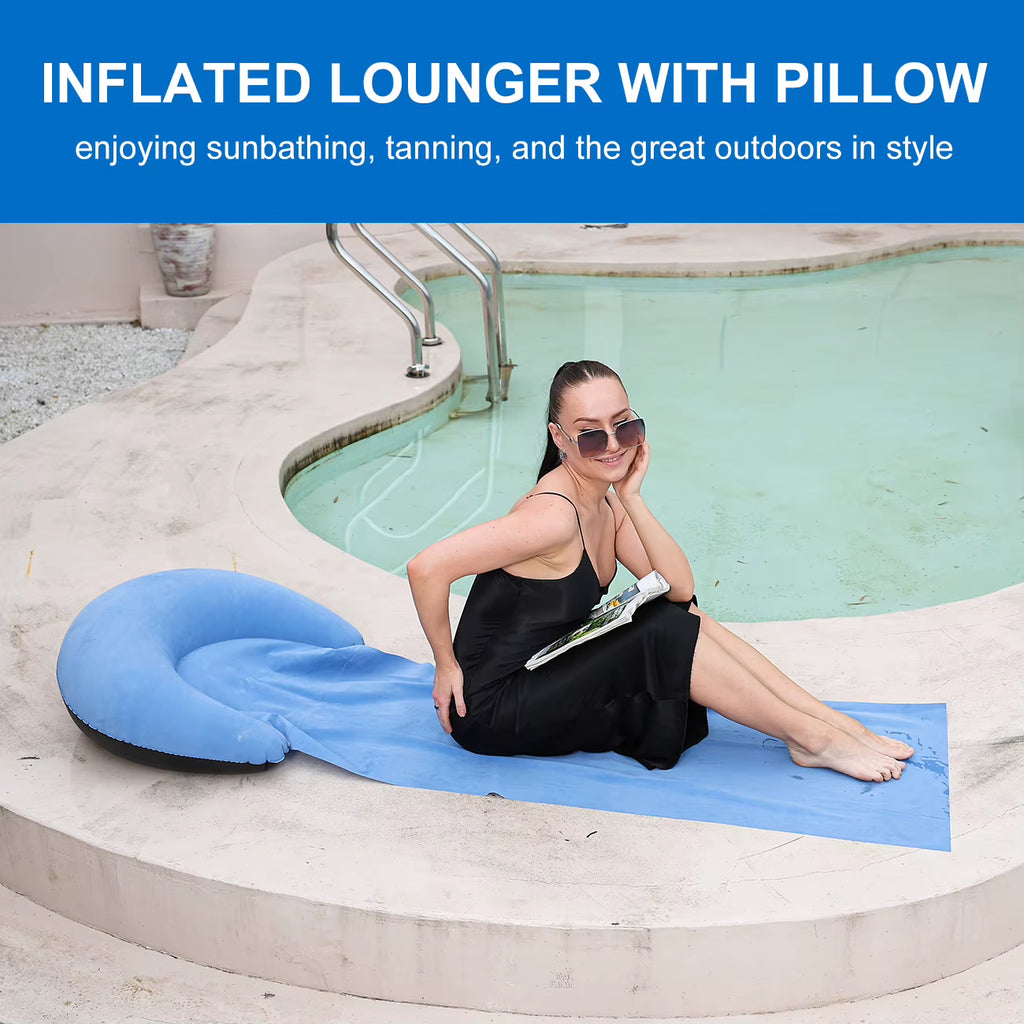 Foldable Inflatable Beach & Camping Mat – image 5