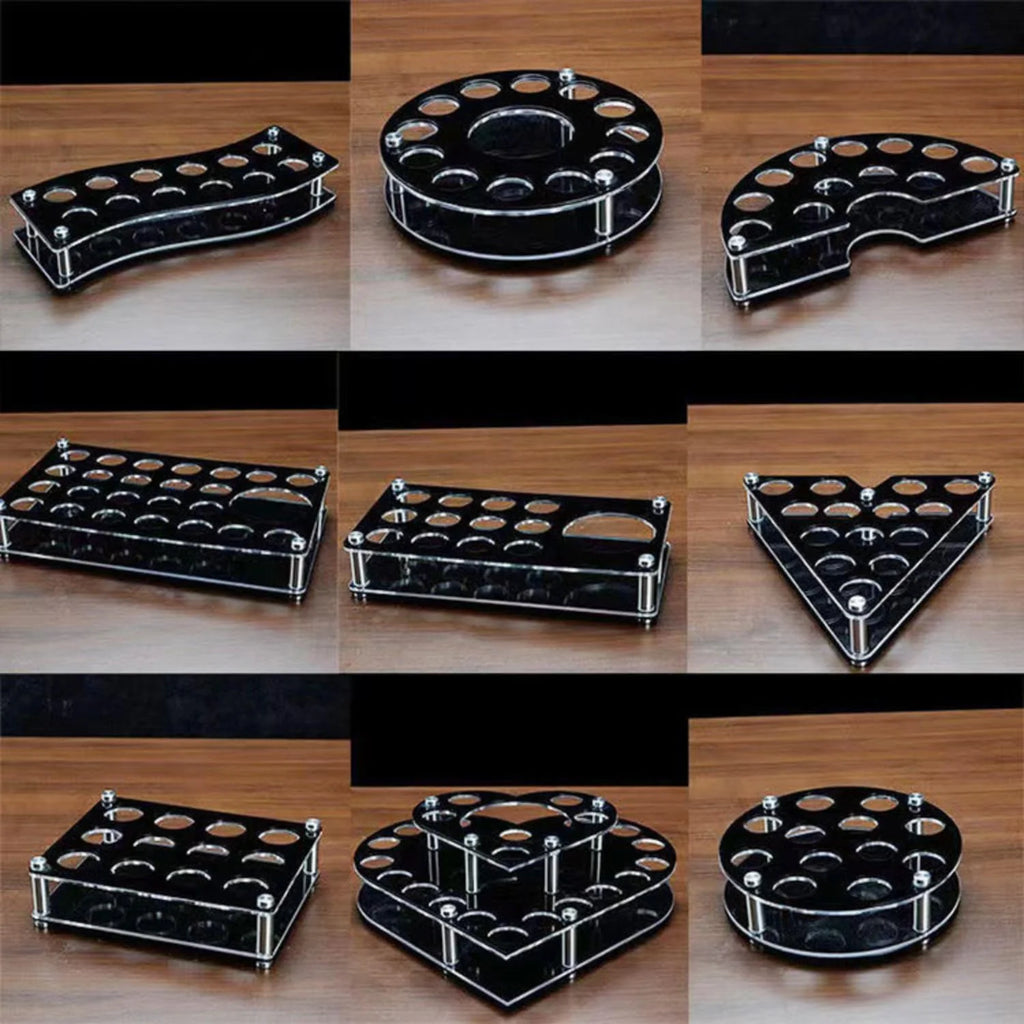 Shot Glass Holder - Acrylic Serving Tray and Display Rack – image 4