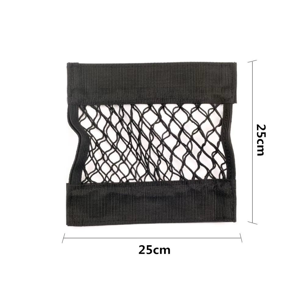 Elastic Mesh Cargo Net Pocket - Car Trunk & Seat Back Organizer