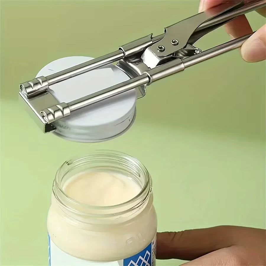 Adjustable Jar and Bottle Opener, Stainless Steel Lid Remover – image 5