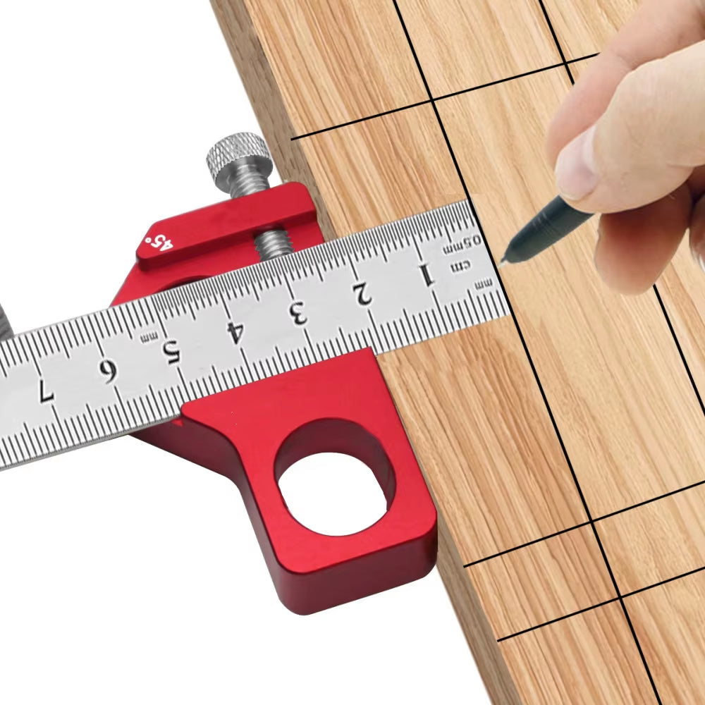 Ruler Positioning Block – 45/60/90 Degree Line Scribe – image 4