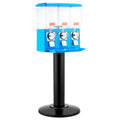 Triple Compartment Candy Vending Machine with Stand and Cash Box – image 1