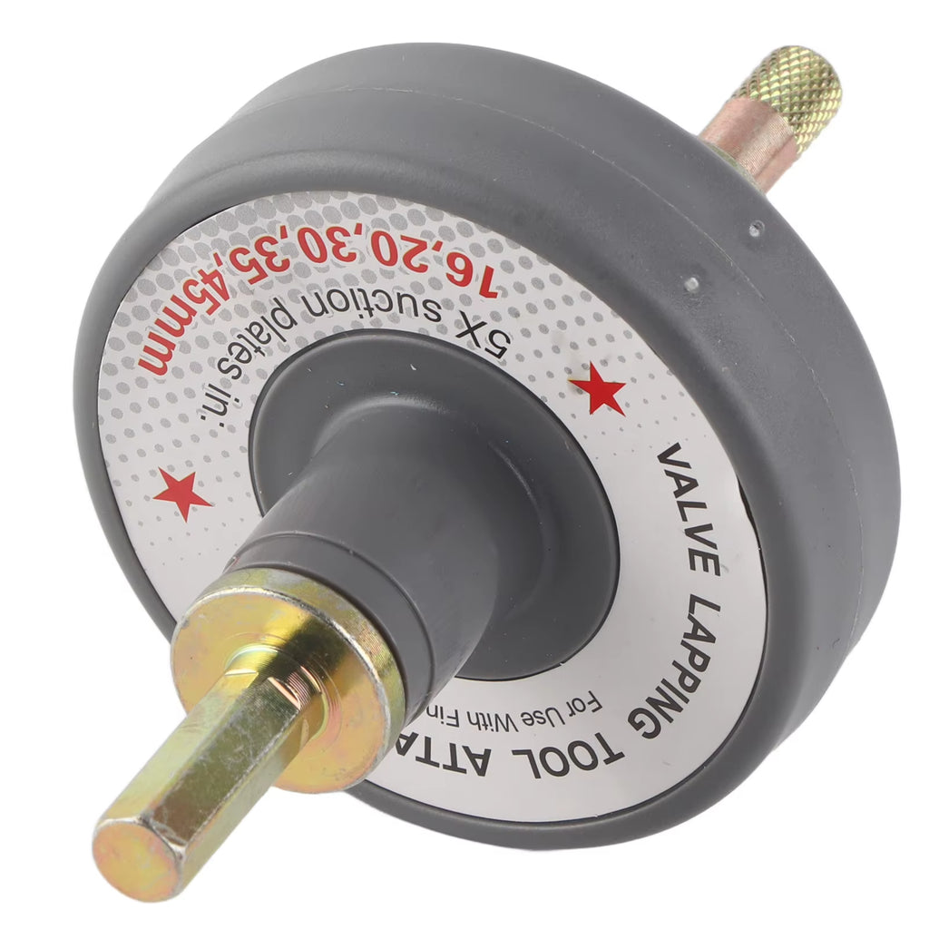 Valve Lapping Tool Kit, Drill-Powered Valve Lapper with 5 Suction Cups – image 4