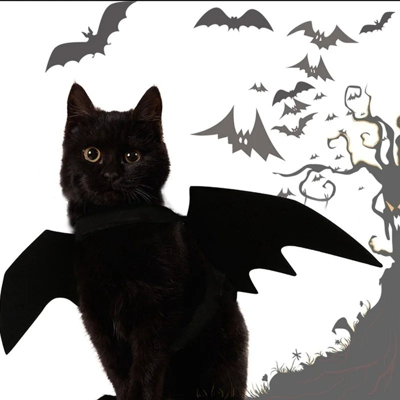 Bat Wings Pet Halloween Costume Harness for Cats and Dogs – image 4