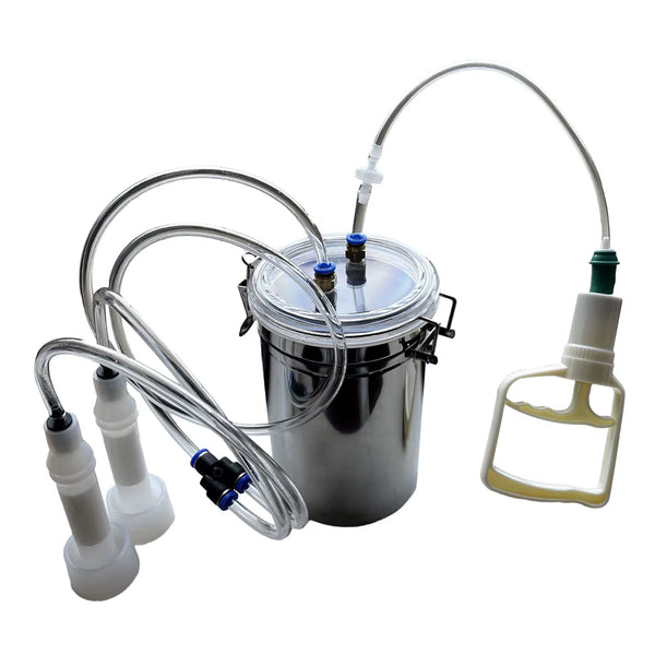 Manual Goat and Sheep Milker 2L Hand Pump Milking Kit