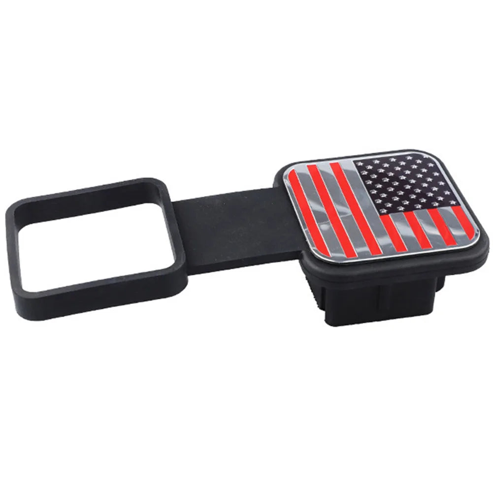 Trailer Hitch Cover – 2 in Receiver Plug with Metal Badge – image 8
