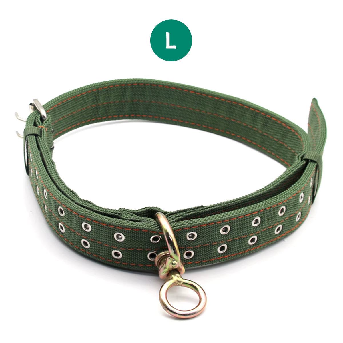Livestock Cattle Collar, Heavy Canvas Cow Neck Strap with Buckle – image 9