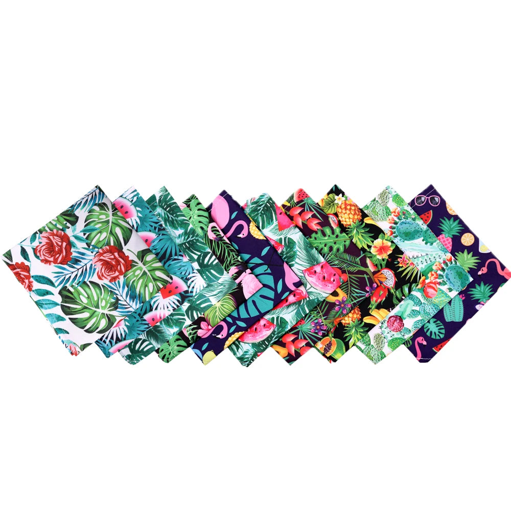 8-Pack Fruit Print Dog Bandanas – image 2