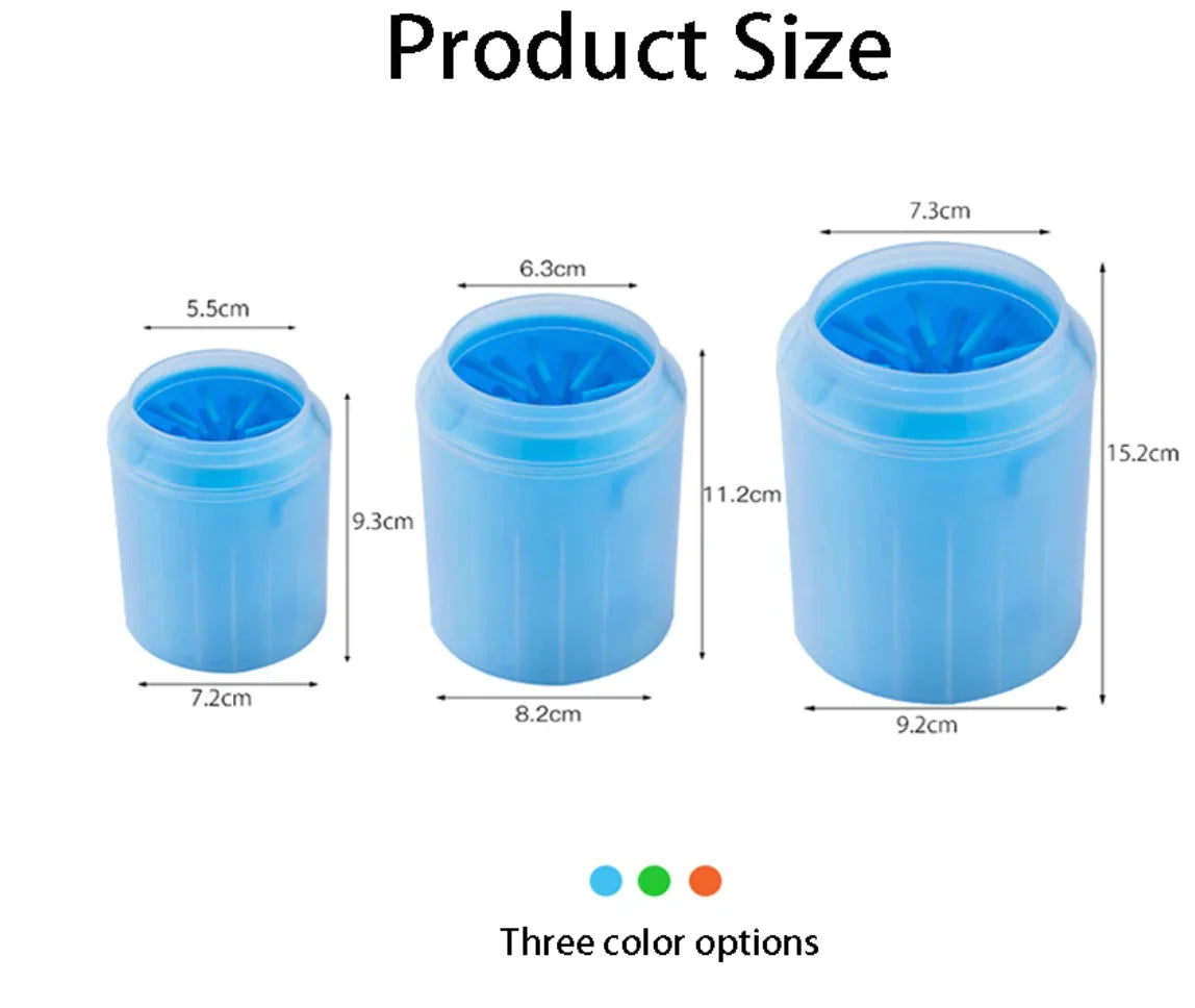 Dog Paw Cleaner Cup Portable Silicone Pet Foot Washer – image 2