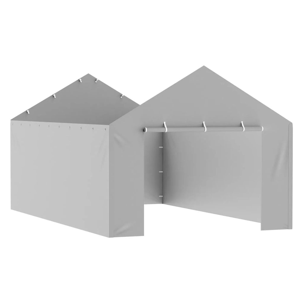 12 x 20 ft Carport Replacement Side Wall Kit, Waterproof UV50+ – image 3
