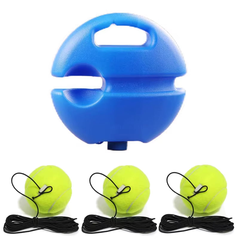 Tennis Trainer Rebound Ball with Heavy Base and Elastic Cord – image 9