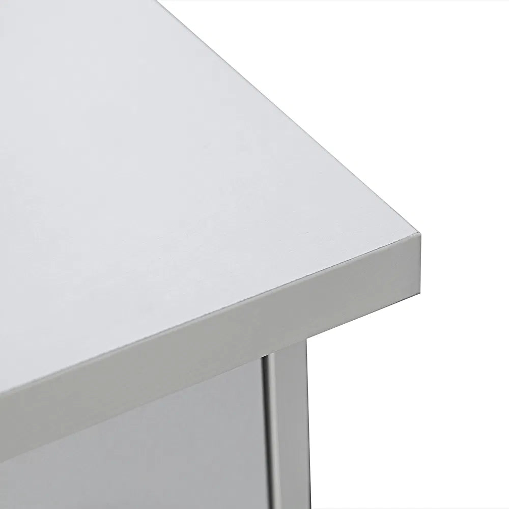White Manicure Nail Table with Wrist Rest and Drawers – image 7
