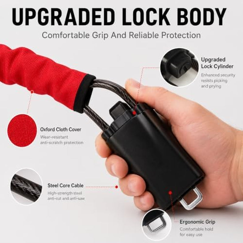 Steering Wheel Lock 2-Pack – Seat Belt Anti-Theft Lock – image 3
