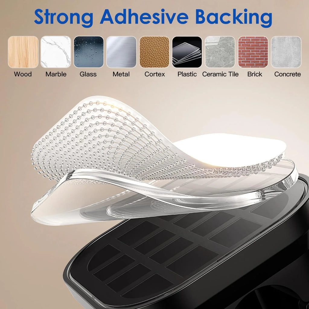 Magnetic Cable Clips 6-Pack, Adhesive Cord Organizer for Desk – image 6