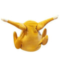 Dancing Roast Turkey Hat with Music, Funny Plush Thanksgiving Hat