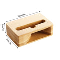 Wood Phone Stand with Sound Amplifier, Desk Holder