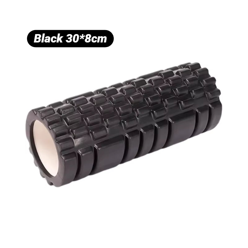 Hollow Grid Foam Roller, 30 cm EVA Exercise Roller
