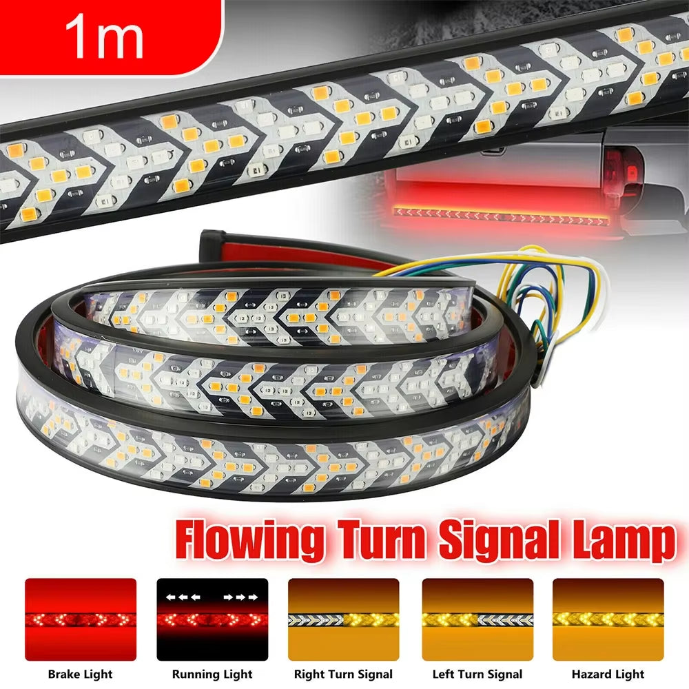LED Tailgate Light Bar – Brake, Turn Signal & Reverse Strip