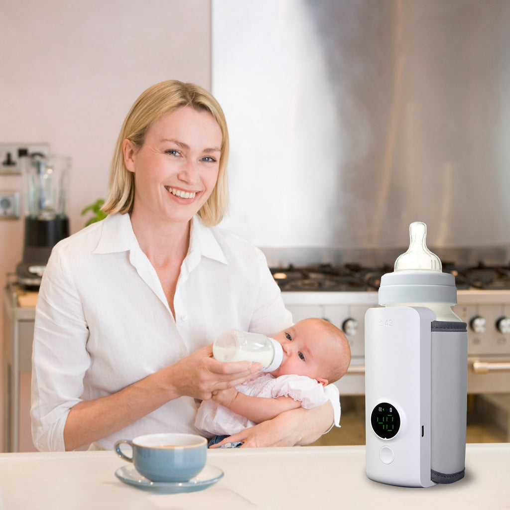Portable Bottle Warmer with 6 Heat Settings, USB Rechargeable – image 6