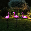 Solar Flamingo Garden Stake Light - LED Pathway & Lawn Light