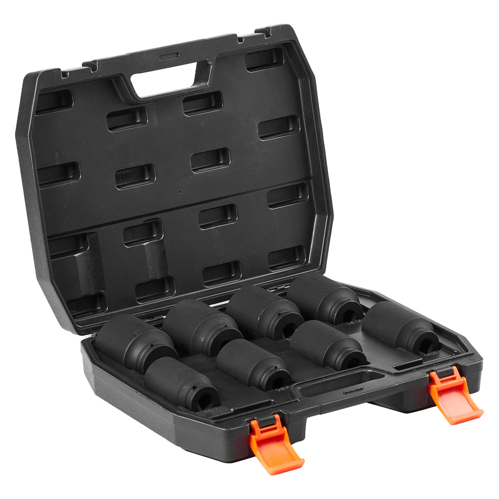 Axle Nut Socket Set, 8-Piece 3/4 in Drive Deep 6-Point SAE Sockets – image 10