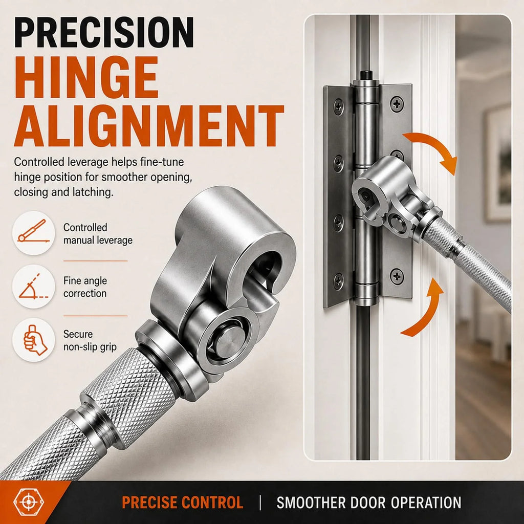 Door Hinge Adjustment Wrench – Universal Hinge Tool – image 6