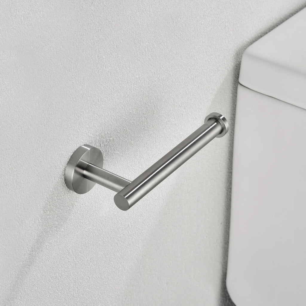 5 Piece Stainless Steel Bathroom Towel Rack Set, Wall Mount – image 6