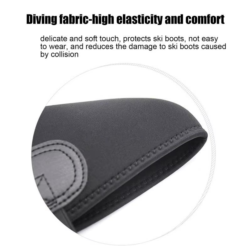 Insulated Ski Boot Covers, Neoprene Boot Warmers, 1 Pair – image 4