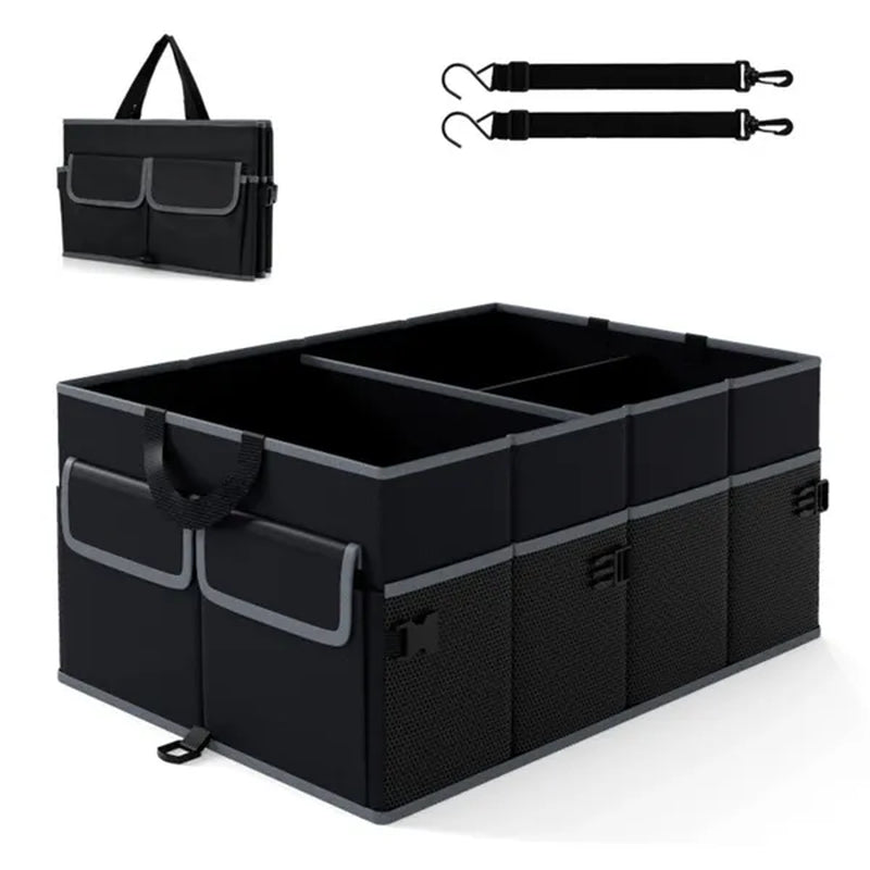 Trunk Organizer 13-Gallon, 3 Compartments and 6 Pockets – image 3