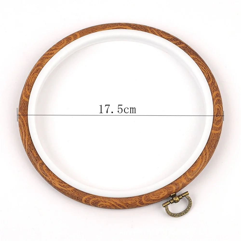 Embroidery Hoop Stand, Adjustable Wooden Cross Stitch Table Holder – image 7