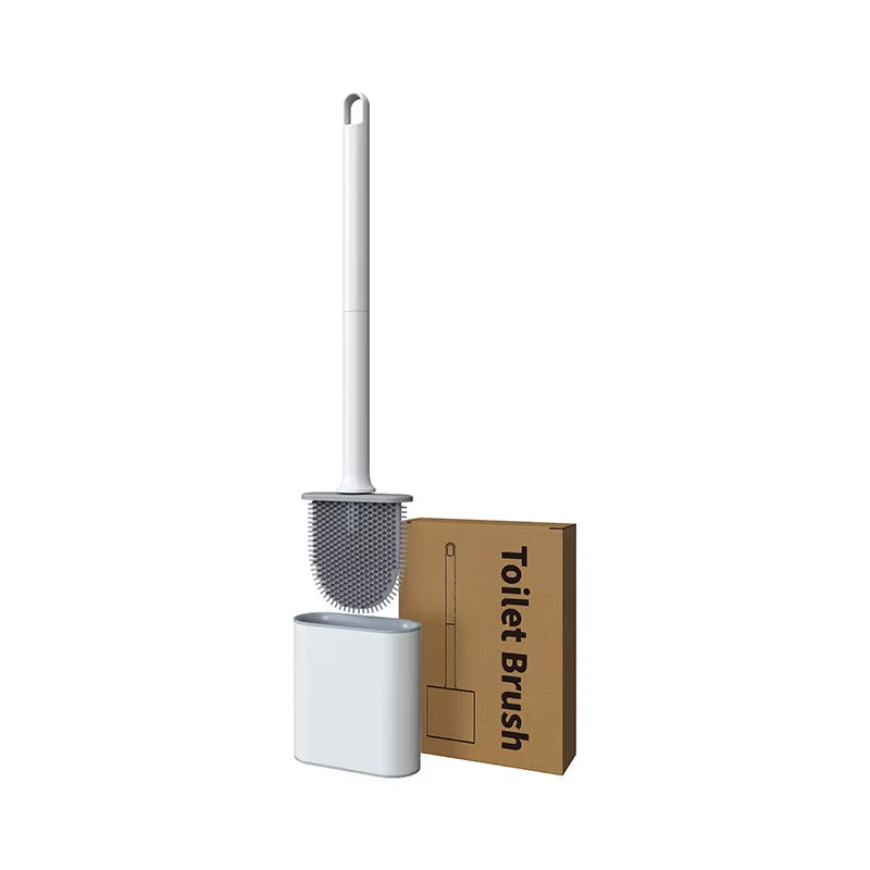 Silicone Toilet Brush with Wall Holder – image 8