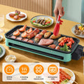 2-in-1 Electric Grill and Crepe Maker, 2000W with 3 Raclette Trays – image 1
