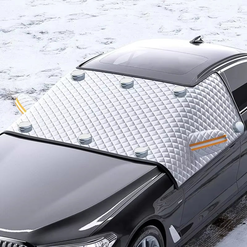 Windshield Snow Cover with Side Window Flaps for Cars and SUVs – image 2