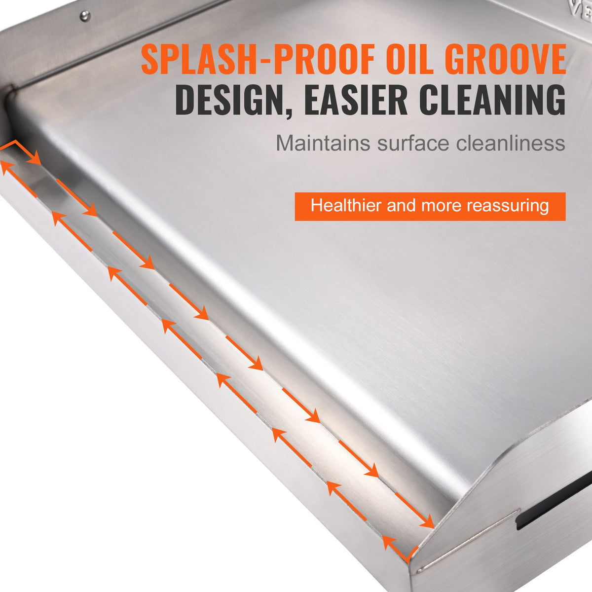 Stove Top Griddle 23.5 x 16 Inch, Pre-Seasoned Double Burner Pan – image 6