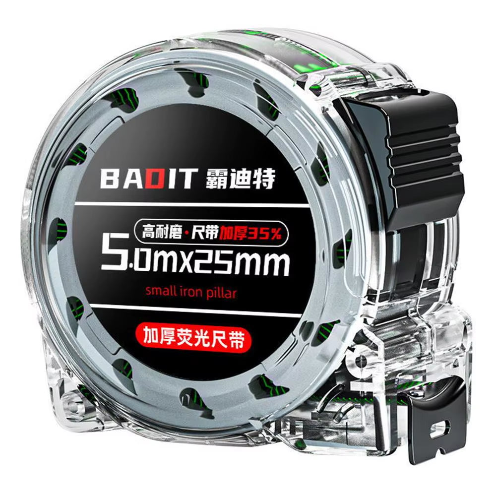 Tape Measure 5 m – Self-Locking Fluorescent Steel Tape