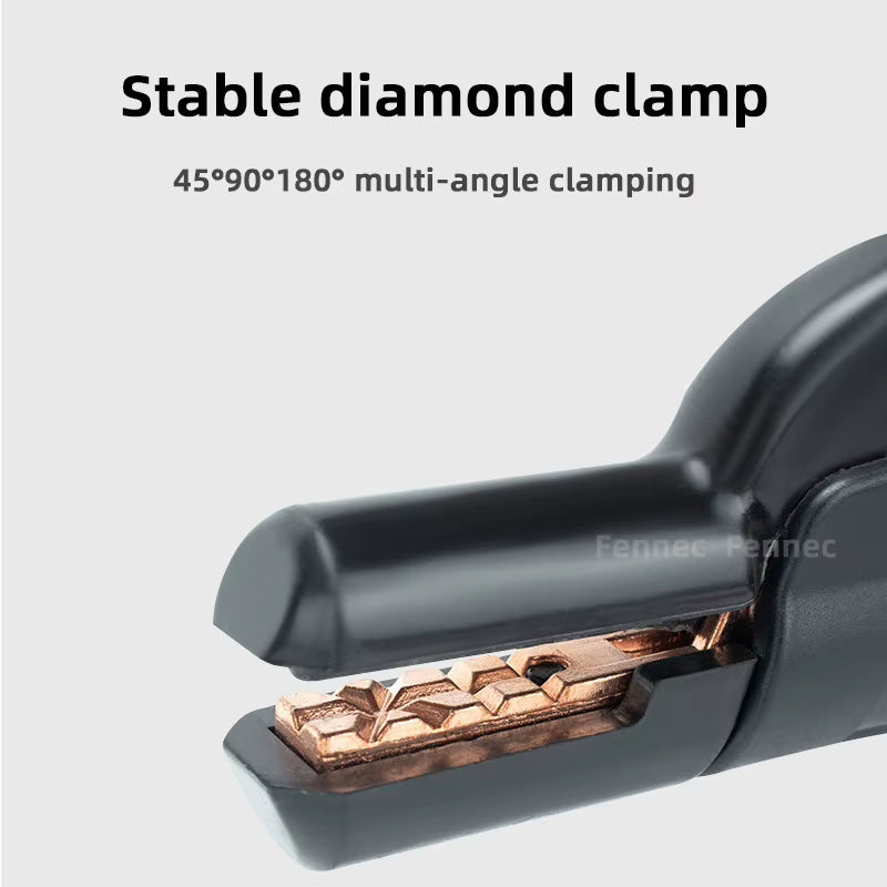 Welding Electrode Holder 800A, All-Copper Stick Welder Clamp