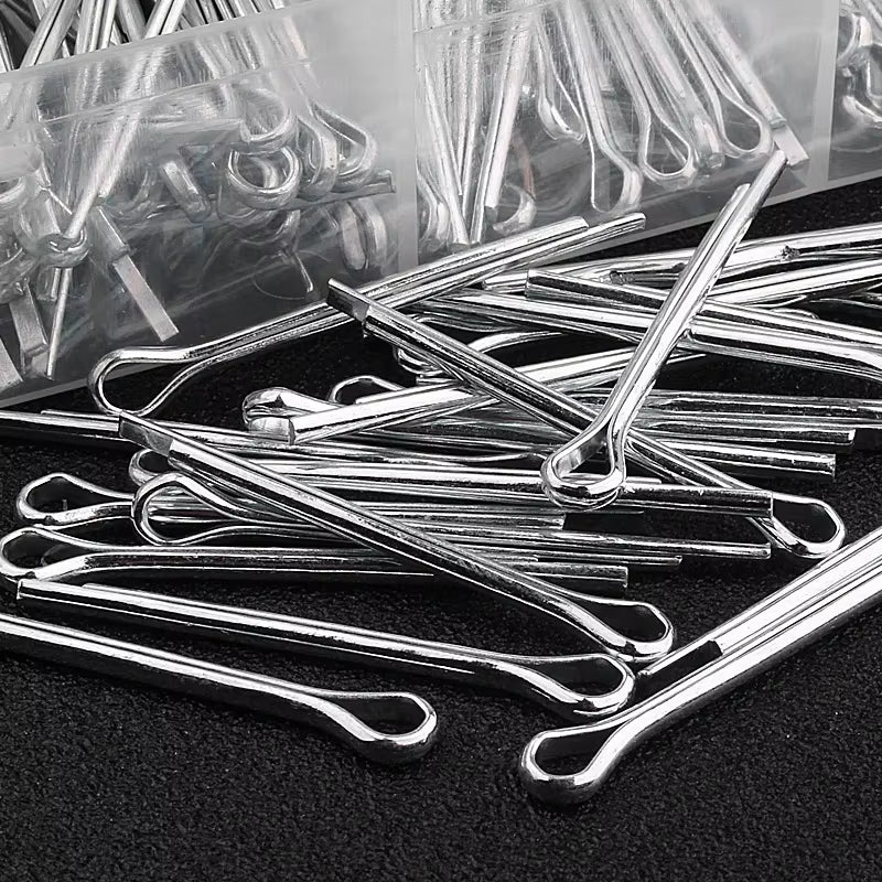 Tractor Hitch Pin Cotter Pin and R-Clip Assortment Kit, Spring Steel – image 5