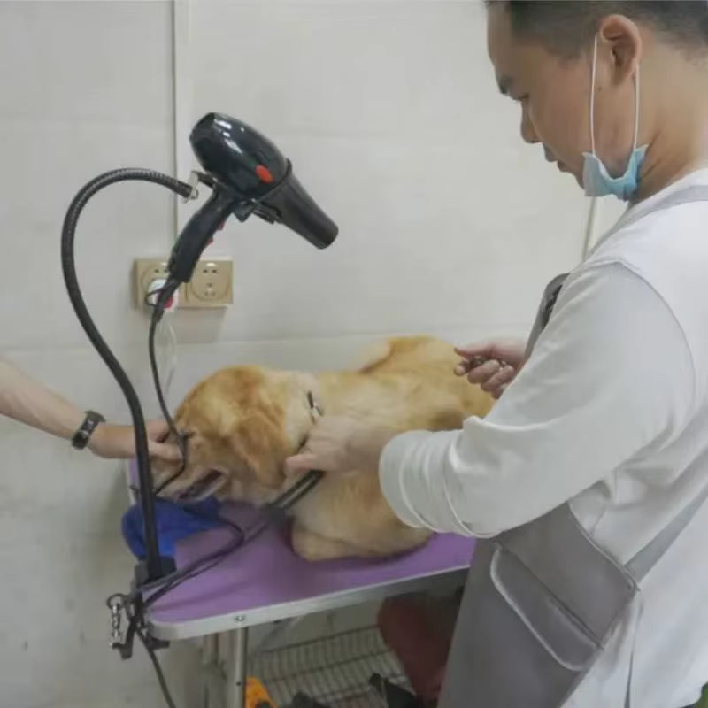 Pet Hair Dryer Holder Stand, Adjustable Hands-Free Grooming Arm – image 4