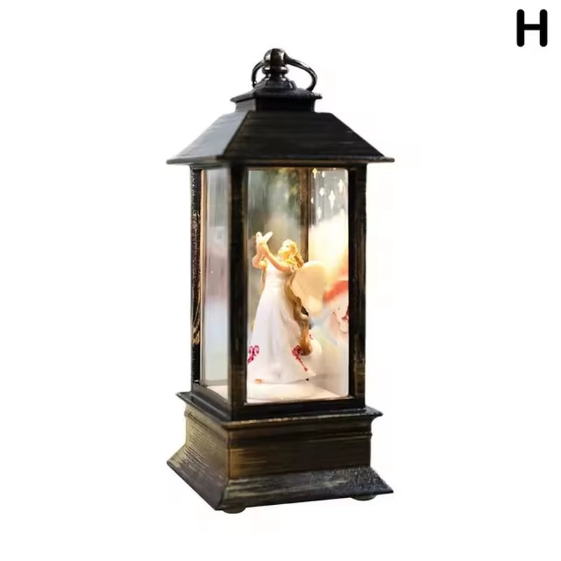 Santa & Snowman Hanging Christmas Lanterns – image 10