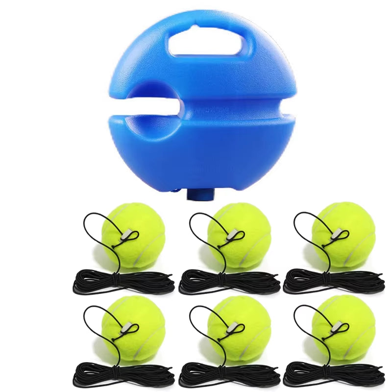Tennis Trainer Rebound Ball with Heavy Base and Elastic Cord – image 12
