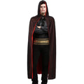Vampire Cloak for Adults – Reversible Black and Red Hooded Cape