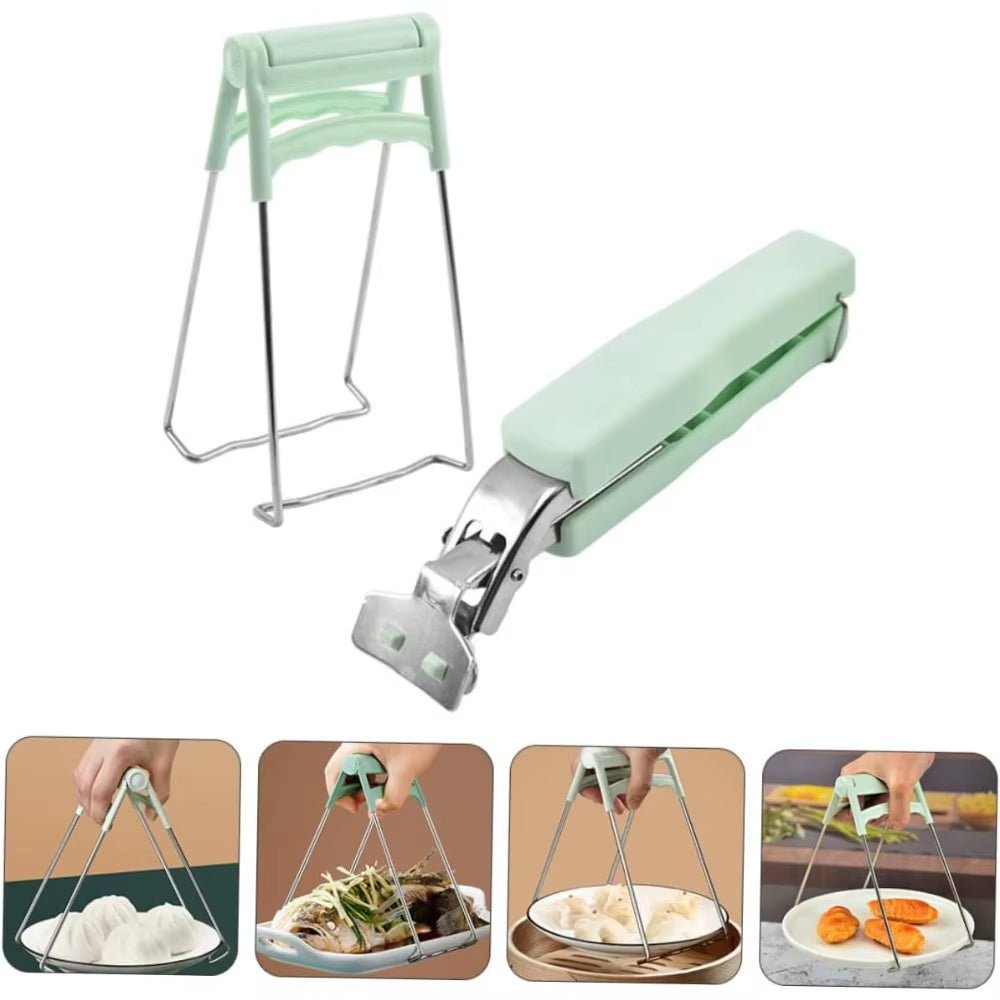 Anti-Scald Plate Clamp - Hot Bowl Gripper Kitchen Tool