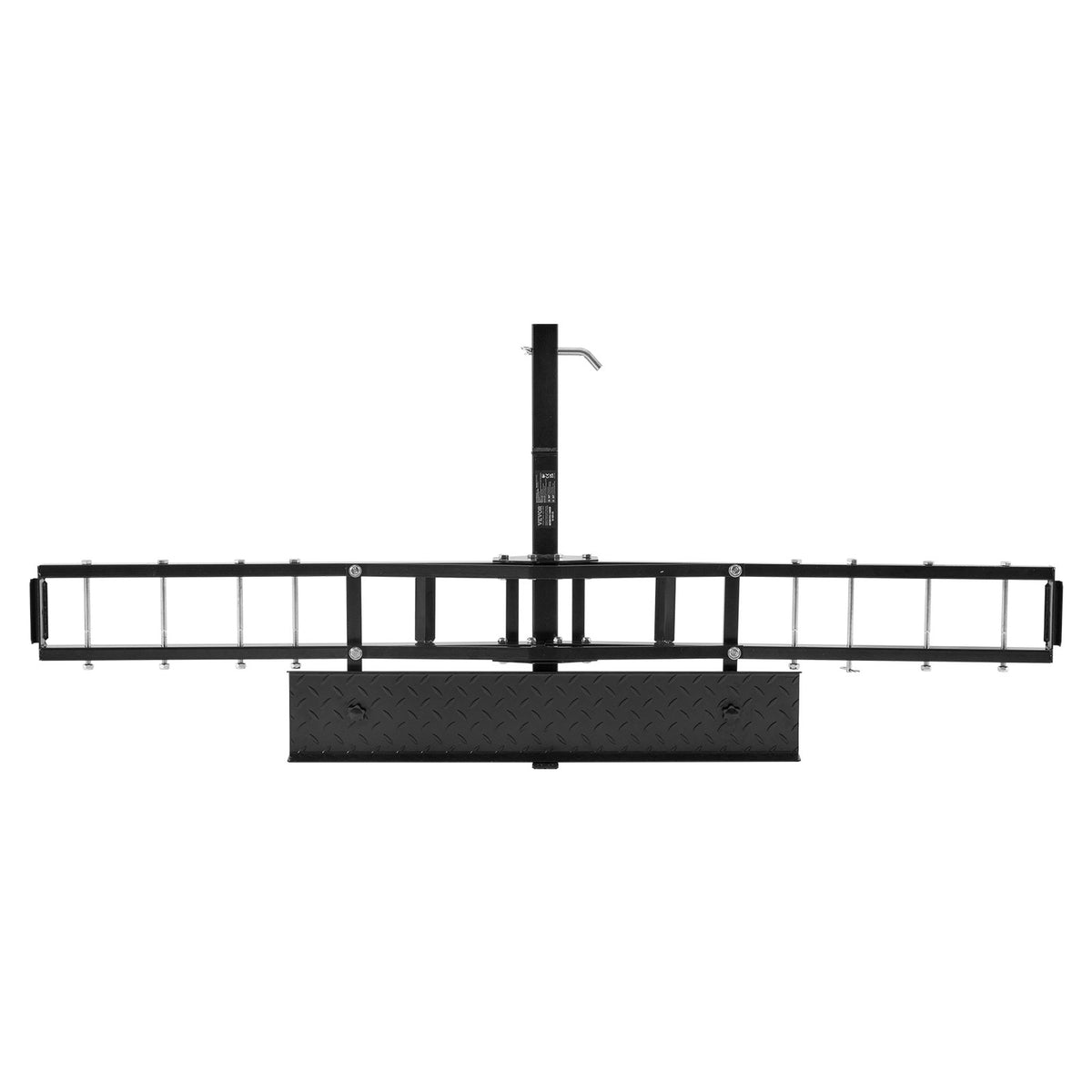 Hitch Motorcycle Carrier – 600 lb Steel Rack with Loading Ramp – image 7
