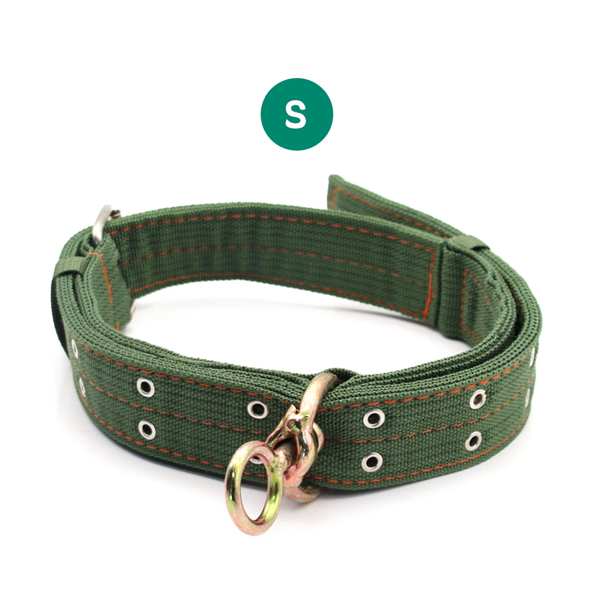 Livestock Cattle Collar, Heavy Canvas Cow Neck Strap with Buckle